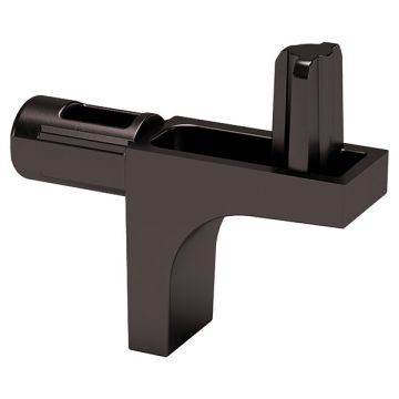 Hyldebærer K-Line med 2 x Ø5 mm Tap Sort Nikkel