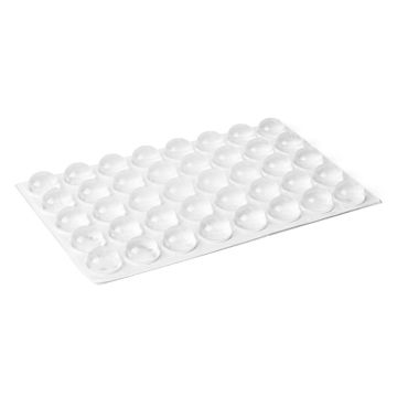Anslagsdup Ø13x7,5 Halvrund 40-pak