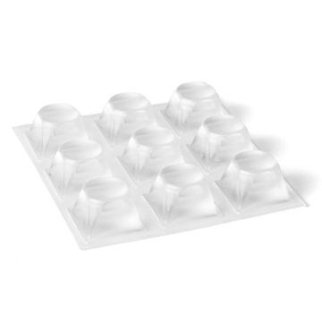 Anslagsdup 20x20x13,2 Firkantet 18-pak