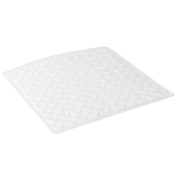 Anslagsdup Ø8x1,8 Halvrund 50-pak