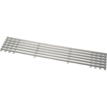 Udluftningsrist 600 x 100 mm Sølv