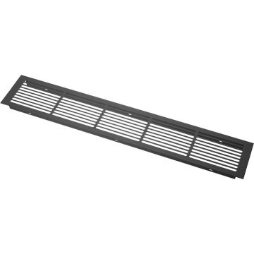 Udluftningsrist 500 x 86 mm Skifer