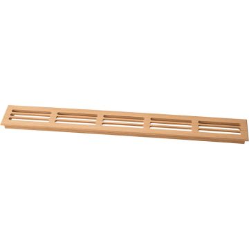 Udluftningsrist 515 x 63 mm Eg