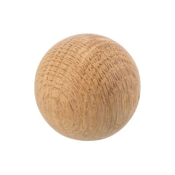 Møbelknop 'Ball' Eg Ubehandlet
