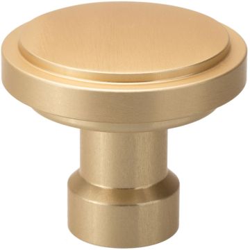 Møbelknop 'Juvel' Messing Satin