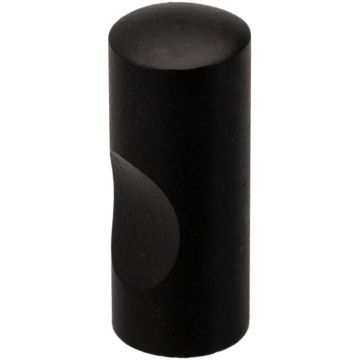 Møbelknop 'Vega Round' Sort