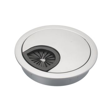 Kabelgennemføring Ø 60 mm Alu Look