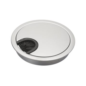 Kabelgennemføring Ø 80 mm Alu Look