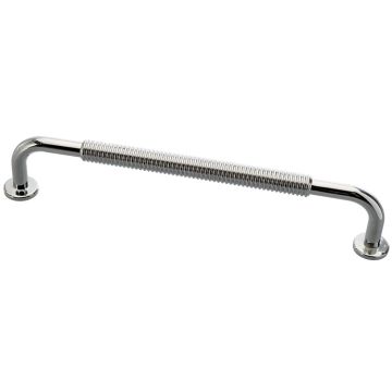 Køkkengreb 'Rill' Blank Chrom Ribbet