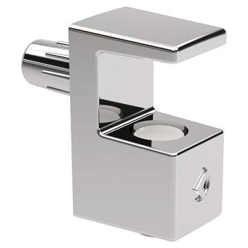 Glashyldebærer 'Grace' for 5-6 mm Glas,  Chrom,  Ø5 mm tap