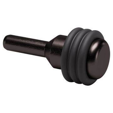 Glashyldebærer 'OR' med Ø3 mm tap Sort Nikkel