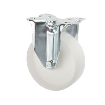 Faste Industrihjul Ø 125 uden Bremse Nylon