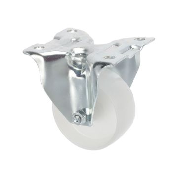 Faste Industrihjul Ø 80 uden Bremse Nylon