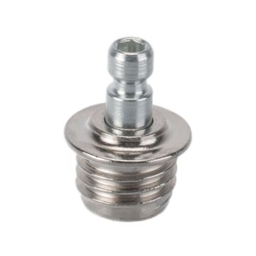 Bagplade K12 Ø 15 mm