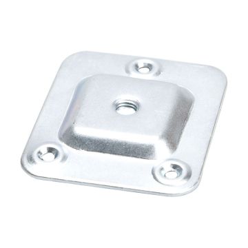 Monteringsplade M8 66x58 mm stål  