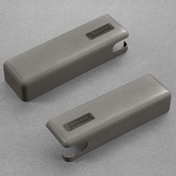 Salice 'Wind' Dækkappe Sort metal Mat