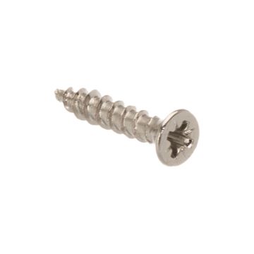 Træskrue TFX 3,0 x 15 mm Forsænket PZ1 Forniklet