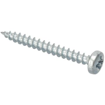 Træskrue TKX 4,0 x 35 mm Panhoved PZ2 FZB