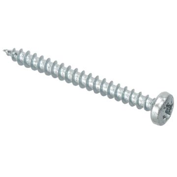 Træskrue TKX 4,0 x 40 mm Panhoved PZ2 Forzinket