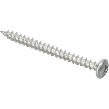 Træskrue TKX 4,0 x 45 mm Panhoved PZ2 FZB