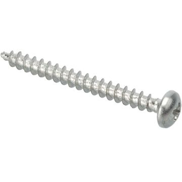 Træskrue TKX 5,0 x 50 mm Panhoved PZ2 FZB