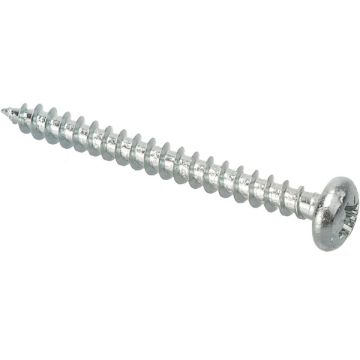Træskrue TKX 6,0 x 60 mm Panhoved PZ2 FZB