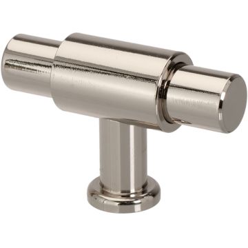T-Knop 'Juvel' Blank Nikkel