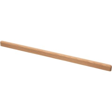 Træstang 'Match' Eg Klarlakeret 384 mm