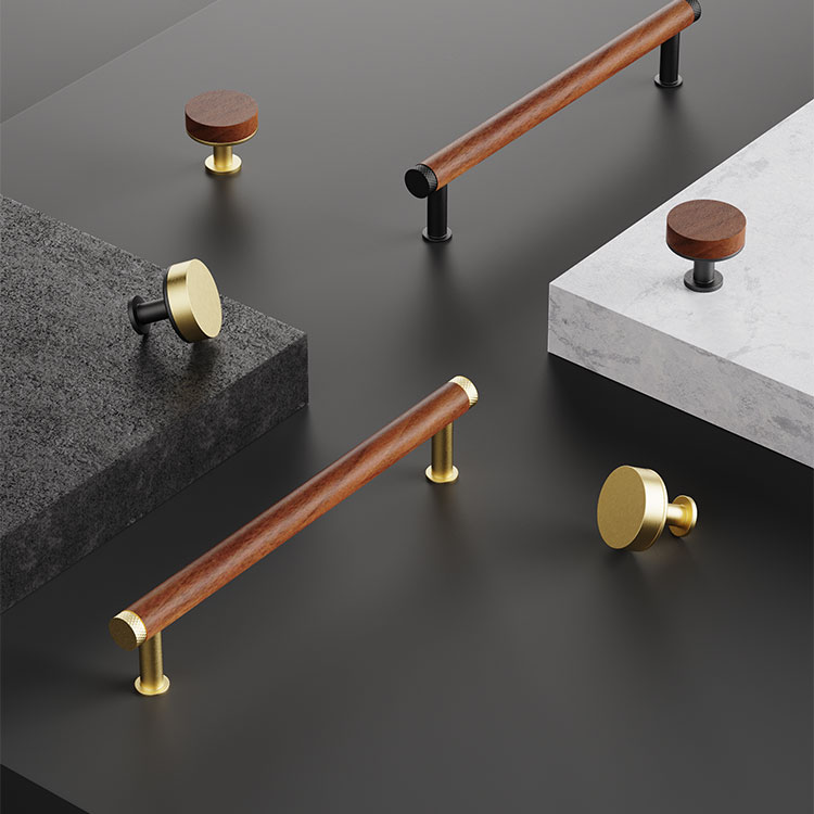 Qupon i valnød og metal – stilrent moderne design